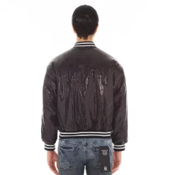 BASEBALL JACKET IN BLACK