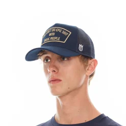 CANT DO EPIC SH*T MESH BACK TRUCKER CURVED VISOR NAVY HAT