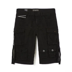 CARGO SHORTS IN VINTAGE BLACK