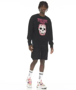 CARGO SWEATSHORT IN BLACK