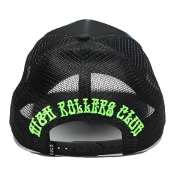 CLEAN SHIMUCHAN LOGO FOAM MESH TRUCKER HAT IN BLACK