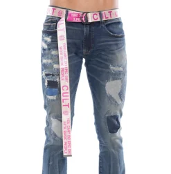 CULT BELT IN WINTER WHITE