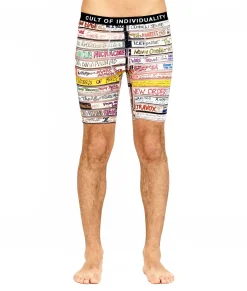CULT BRIEFS 2 PACK "CASSETTS" PRINT/GOLD SOLID