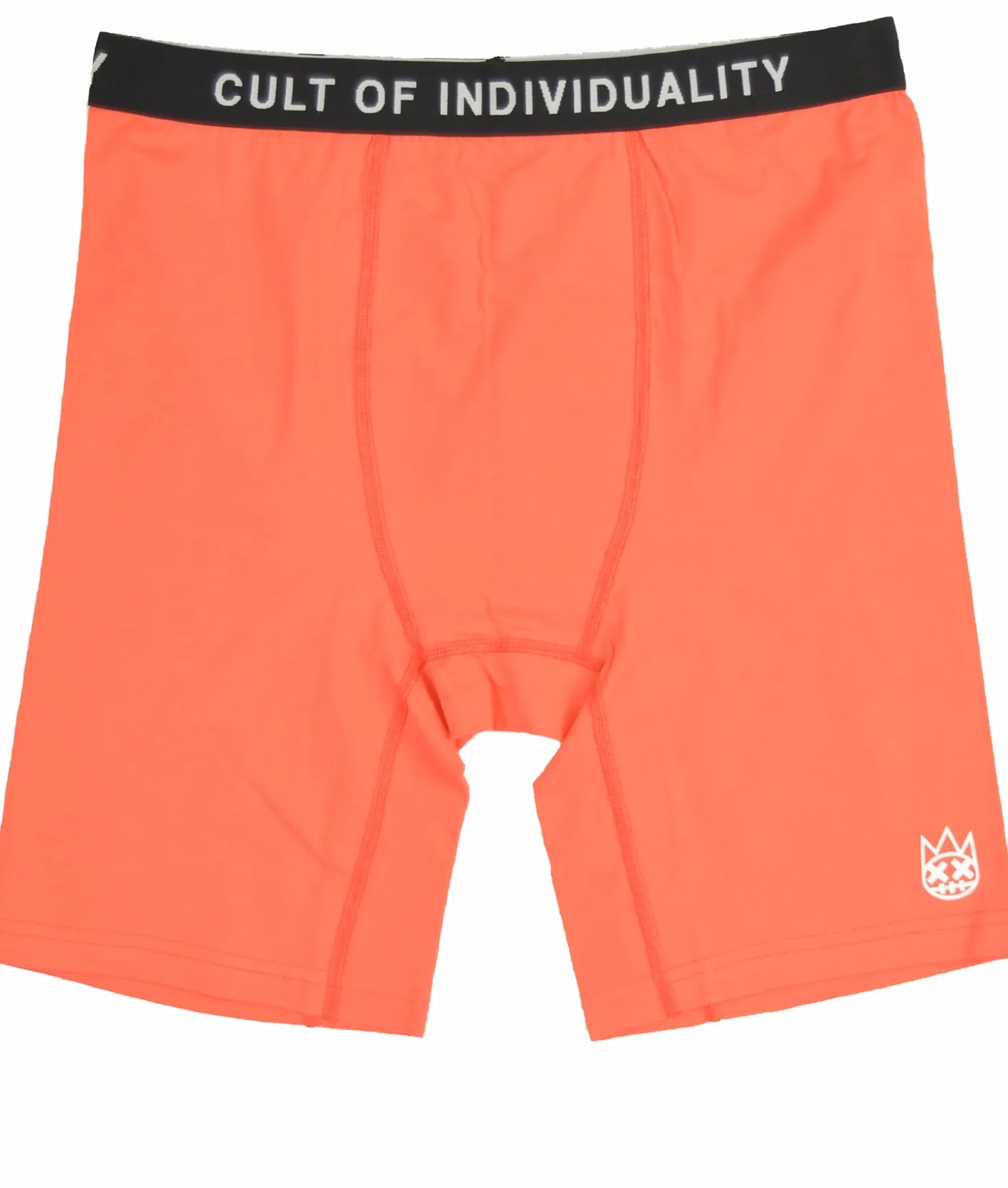 CULT BRIEFS "SKULL" IN CORAL / BEET RED
