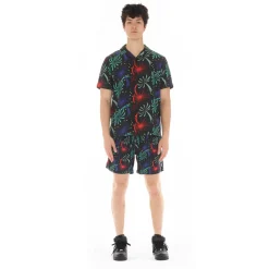 ELASTIC WAIST SWIMSUIT IN FIREWORKS