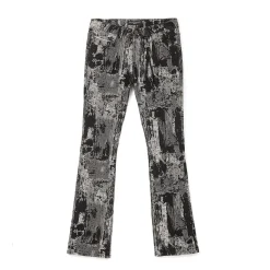 LENNY BOOTCUT JEANS IN DIGI BLACK