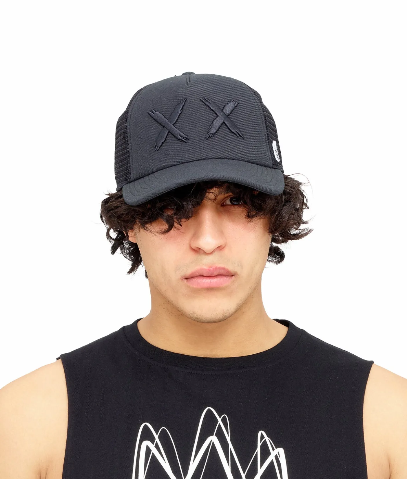 MESH BACK TRUCKER W/ BLACK XX
