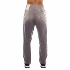 OPEN HEM SWEATPANTS IN VINTAGE CHARCOAL