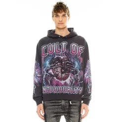 PULLOVER SWEATSHIRT IN VINTAGE CHARCOAL
