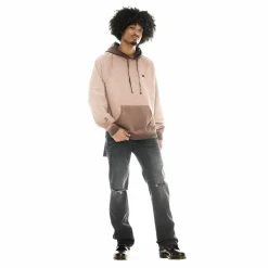 PULLOVER SWEATSHIRT IN VINTAGE BROWN