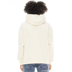PULLOVER SWEATSHIRT IN WINTER CREAM