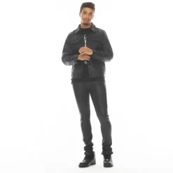 PUNK SUPER SKINNY IN BLACK