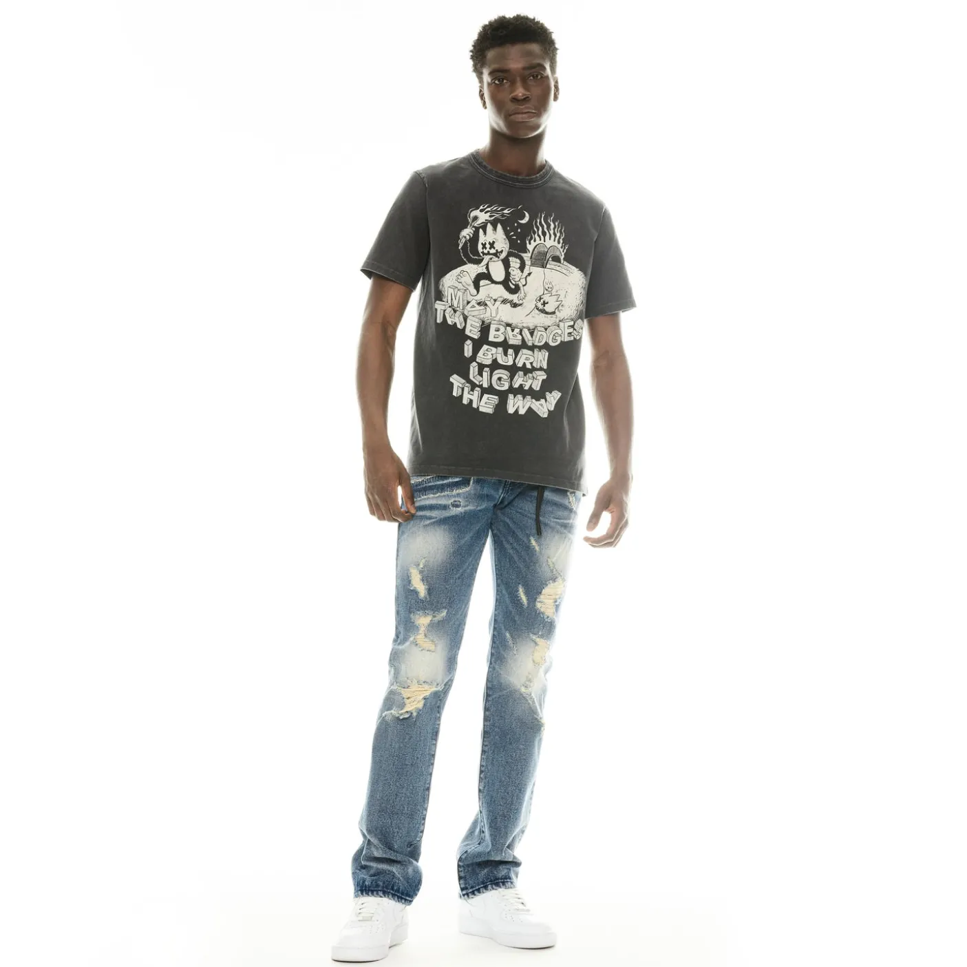 REBEL STRAIGHT JEANS IN KNOX