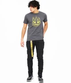 ROCKER CARGO BELTED IN BLACK