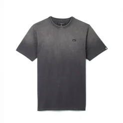 SHIMUCHAN LOGO SHORT SLEEVE CREW NECK T SHIRT IN VINTAGE CHARCOAL