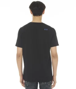 SHORT SLEEVE CREW NECK TEE "LOCAL DEALER" IN BLACK