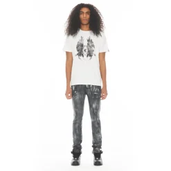 SHORT SLEEVE CREW NECK TEE 26/1'S