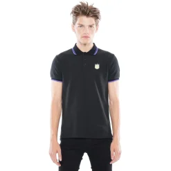 S/S POLO IN BLACK