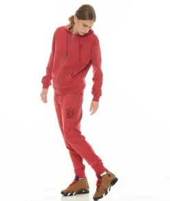 SWEATPANT IN GARNET