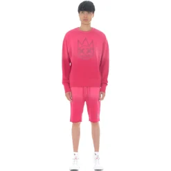 SWEATSHORTS IN VINTAGE RED