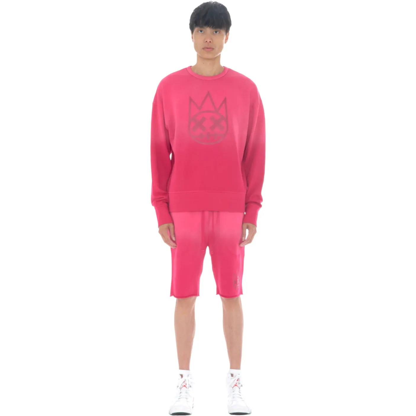 SWEATSHORTS IN VINTAGE RED