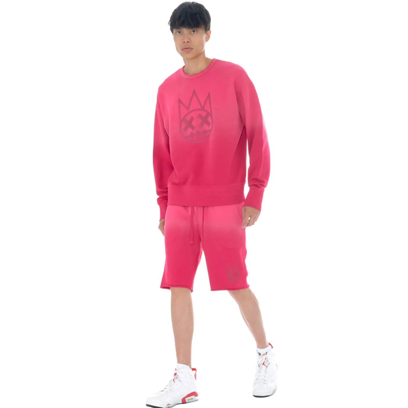 SWEATSHORTS IN VINTAGE RED