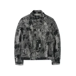 TYPE II DENIM JACKET IN DIGI BLACK