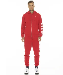 ZIP HOODY W/MATCHING SWEAT PANT (SOLD AS SET)